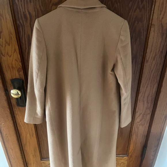 Classic Camel Coat Snap Closure Longline Jacket XS/S GUC - Picture 2 of 11